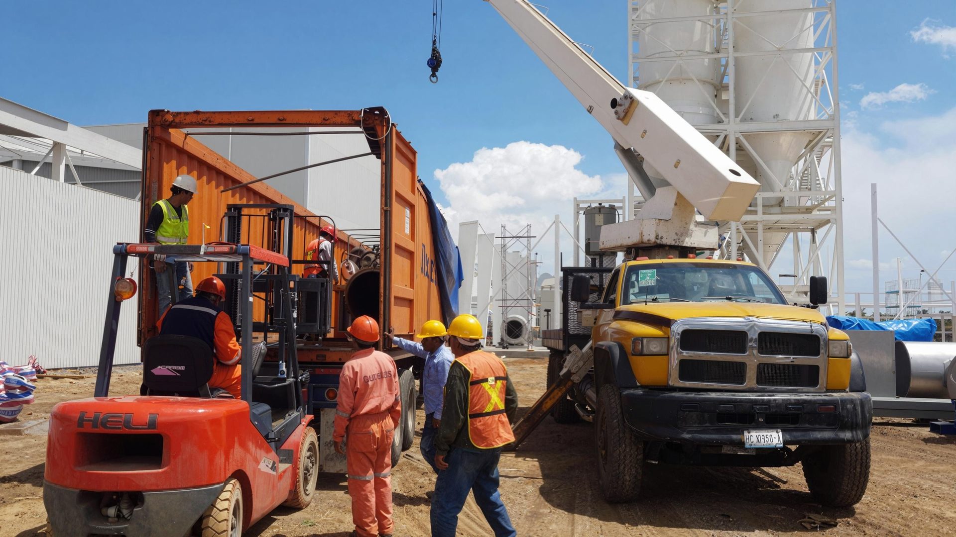 Proyecto mantenimiento nave industrial Tamaulipas