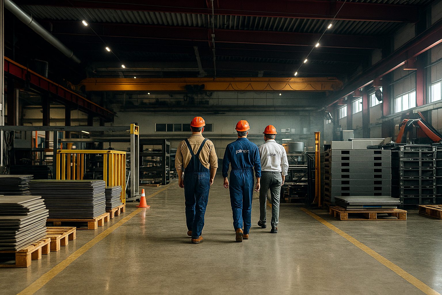 Supervisión proyecto nave industrial equipo JALMOR Tampico