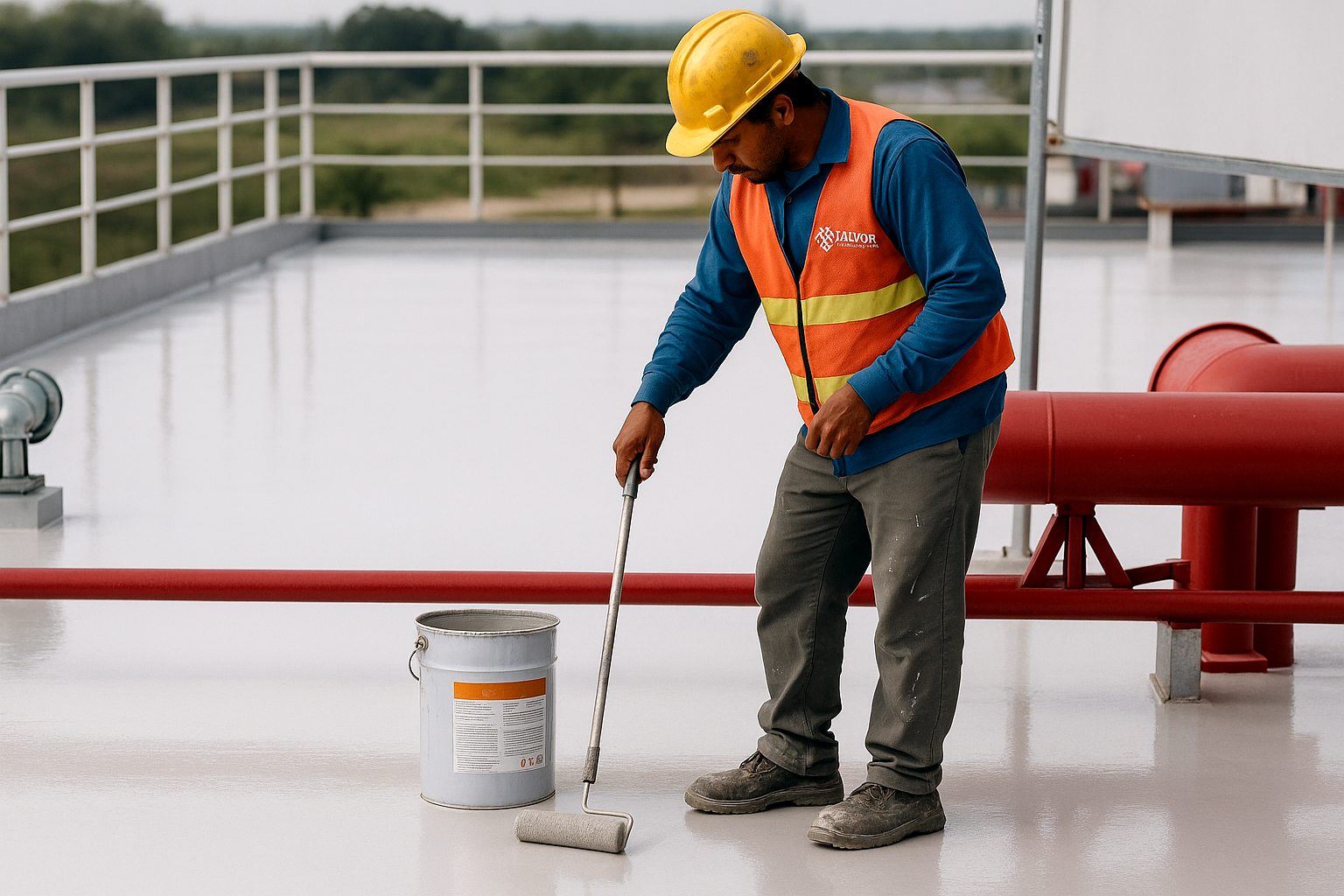 Soldadura estructura metálica nave industrial JALMOR Tampico