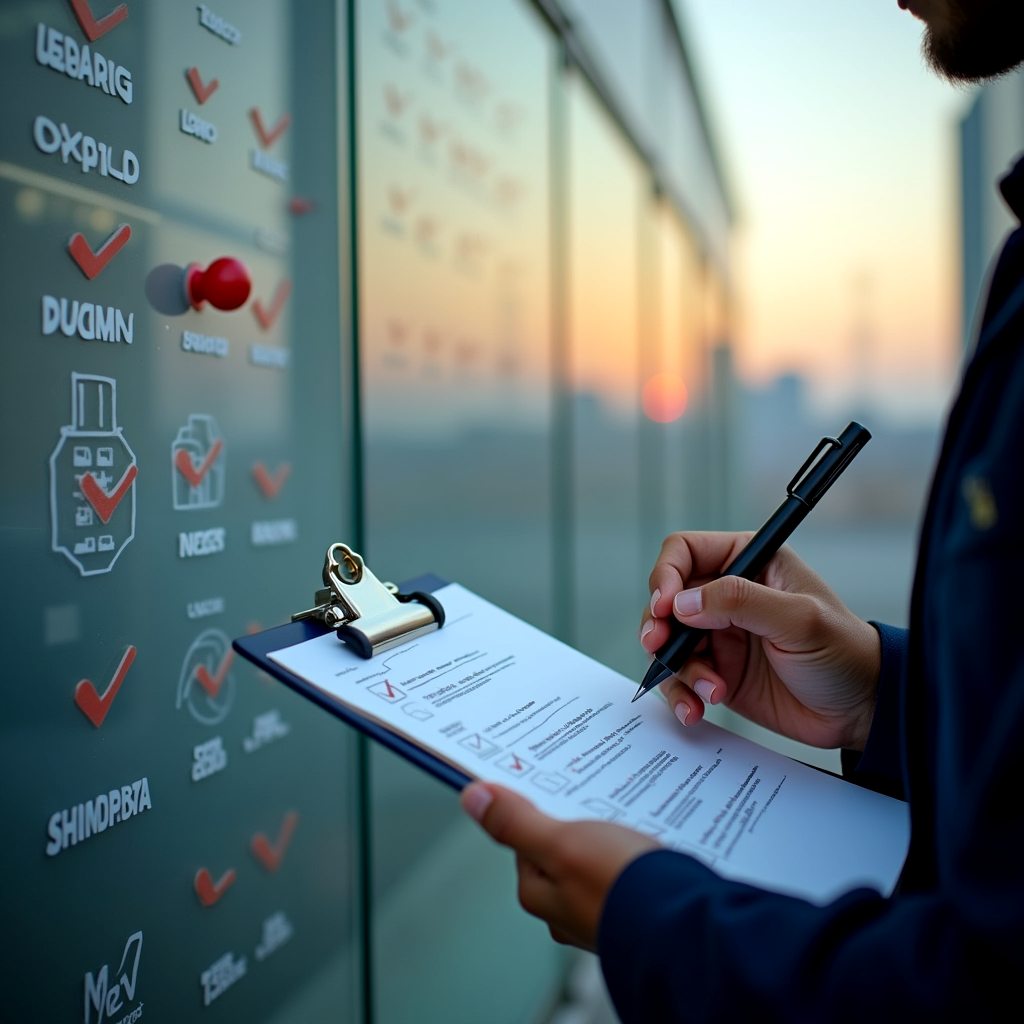 Checklist de verificación mantenimiento industrial JALMOR Tampico